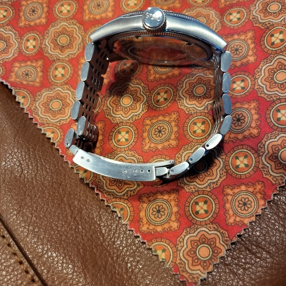 Oris big crown small seconds pointer day and date. - Picture 2 of 10